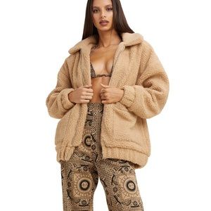NWT 🌟 I.AM.GIA Caramel Pixie Coat